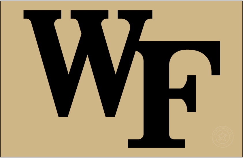 Wake Forest Demon Deacons 2019-Pres Primary Dark Logo diy iron on heat transfer